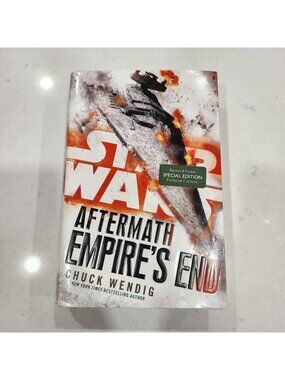 Star Wars Aftermath Empire's End Chuck Wendig B&N Exclusive Hardcover Poster